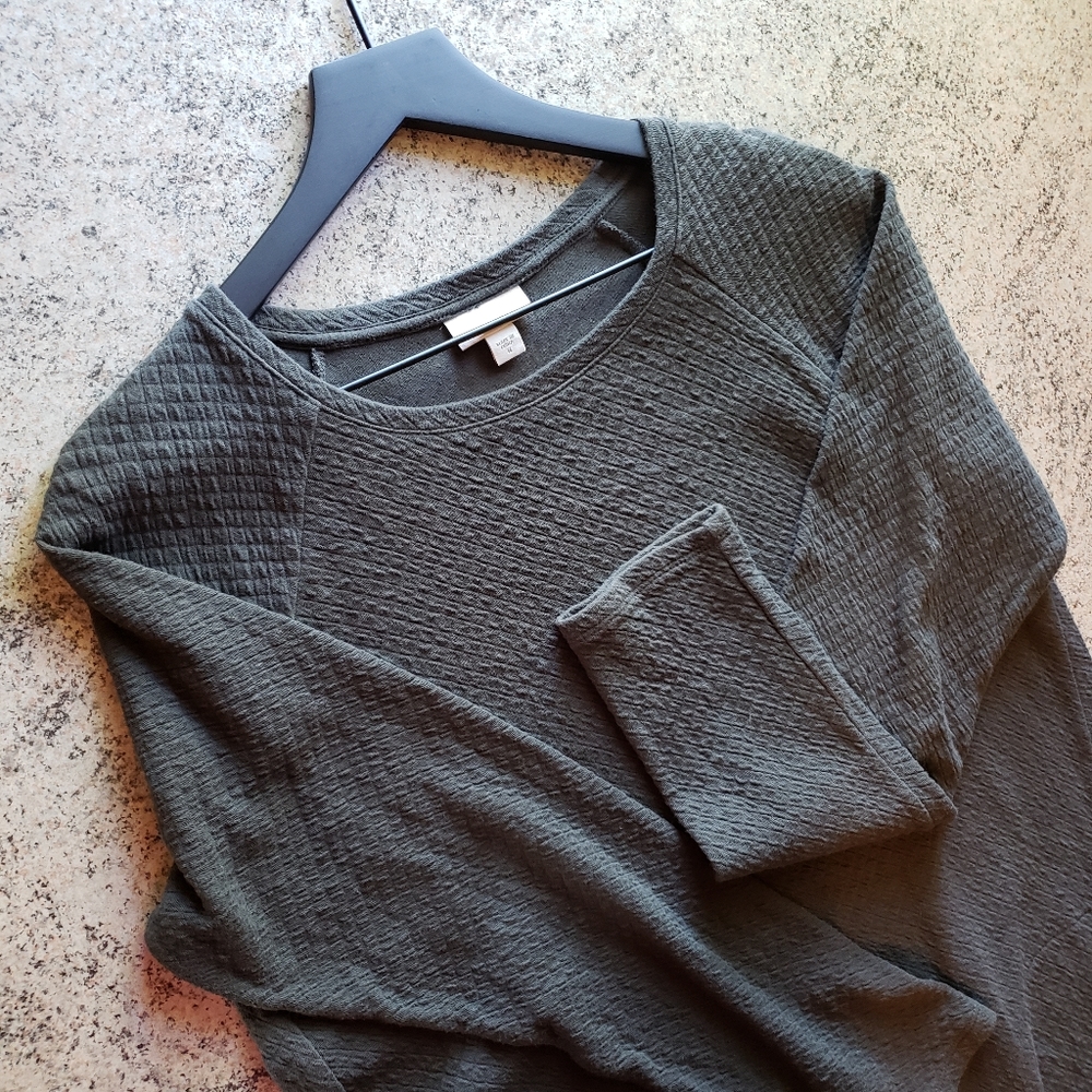 Pure Jill Long Sleeve Dress